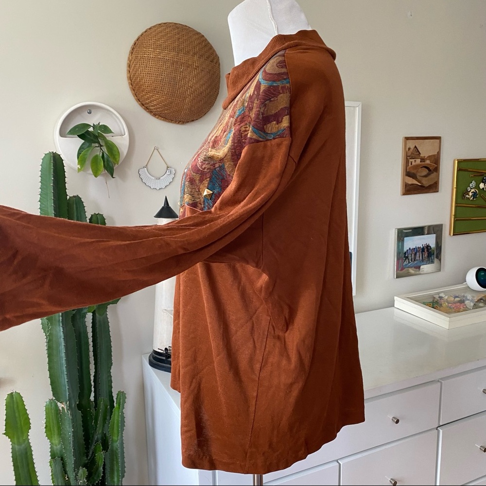Vintage Cricket Lane Embellished Knit Top Southwestern Style - Picture 7 of 13